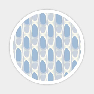 Vintage pattern blue Magnet